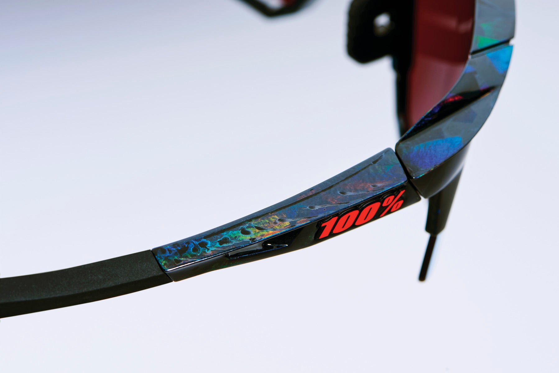 SPEEDCRAFT - Black Holographic - HiPER Blue Multilayer Mirror Lens